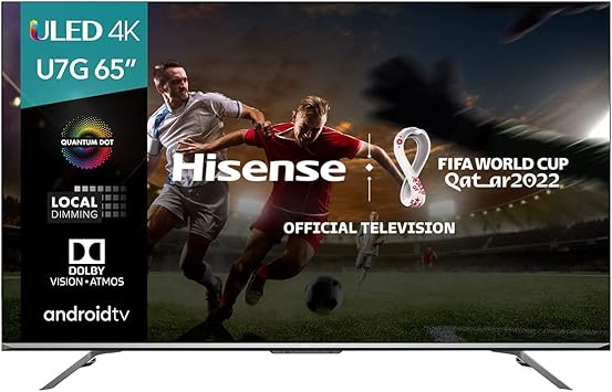 Hisense ULED Premium 65U7G QLED Series 4K Smart TV