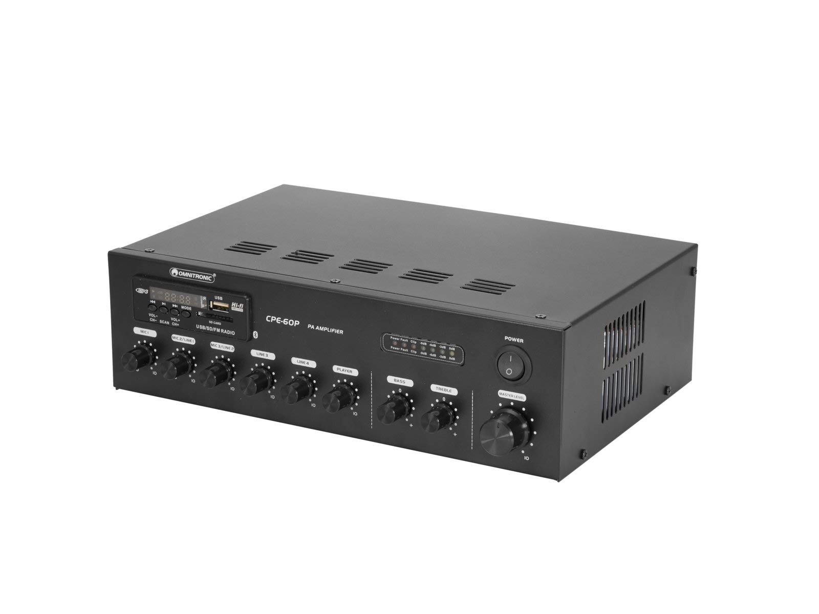OMNITRONIC CPE-60P PA Mixer Amplifiatore Mixing Amplifier