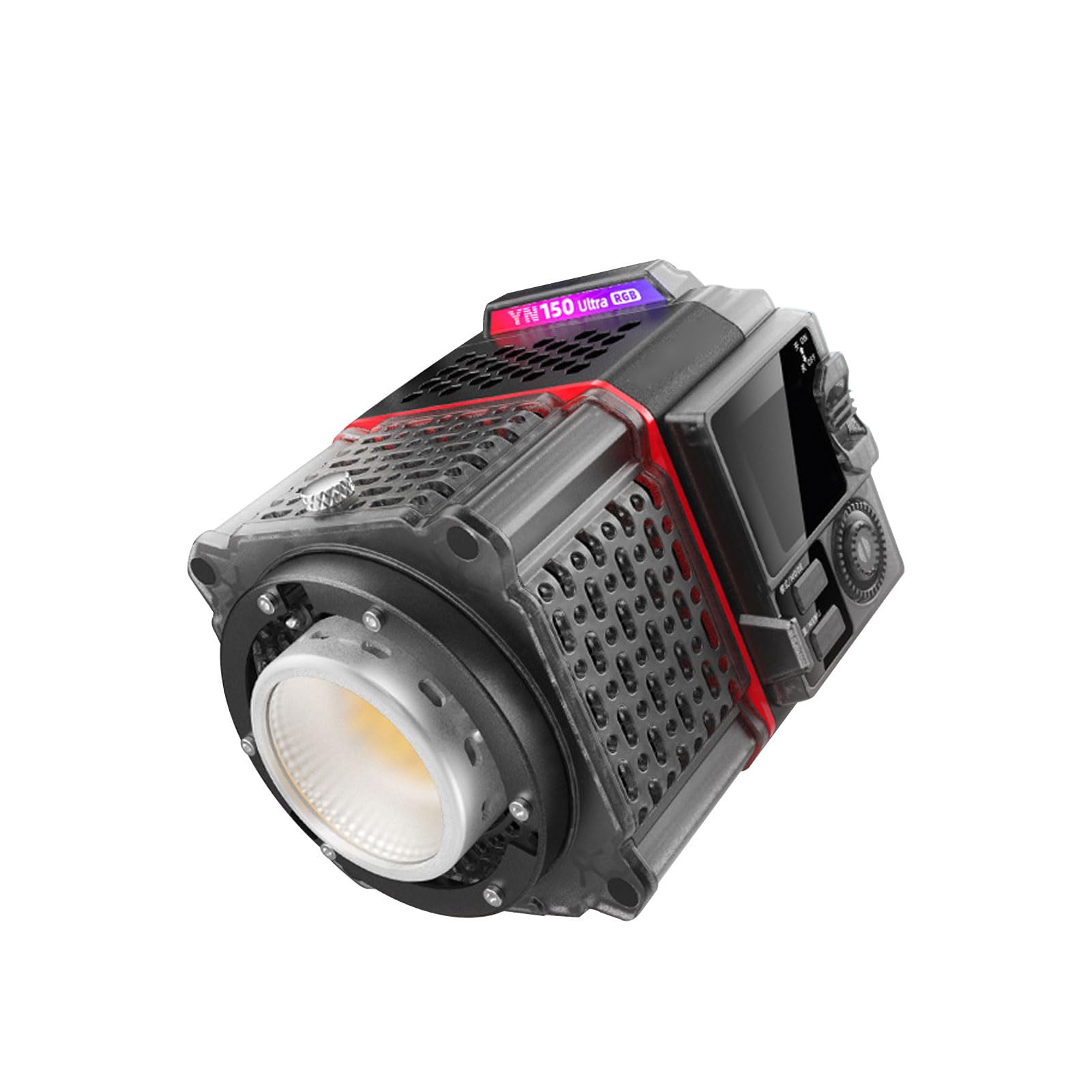 Sxhlseller Wideo LED o Mocy 150 W z kontrolą Aplikacji, Przenośne Oświetlenie Ciągłe, 6680 Luksów 2000–10 000 K, Przenośne Oświetlenie do Fotografii, Studyjne Wideo, Wbudowane 31 Efektów (wtyczka UE)