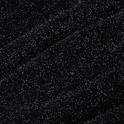 GUOLEZEEV Glitter Bell Bottoms for Women Black Shiny Pants Elastic Waist Sparkly Flare Pants XXL — view 5