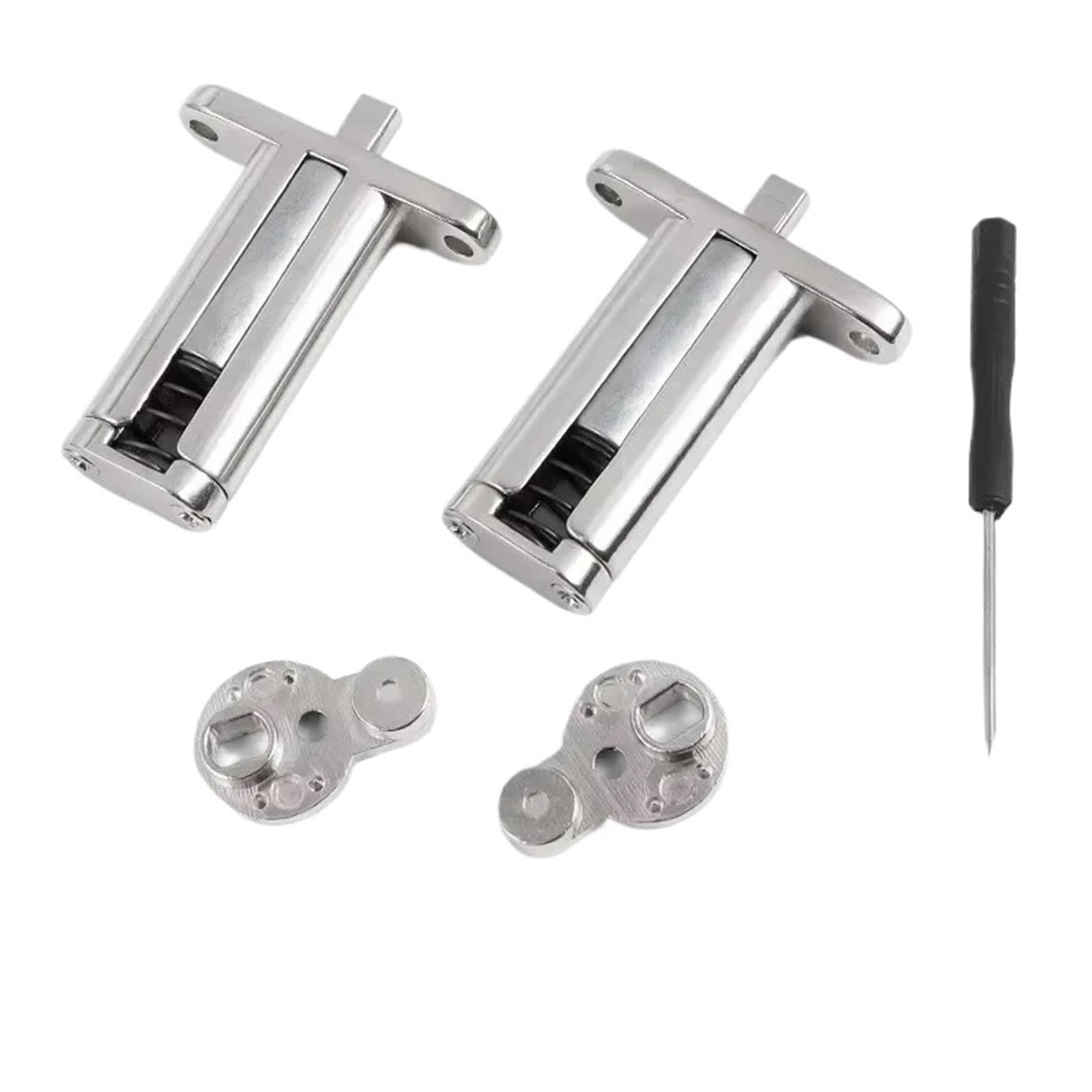 BHHVO Dressing Table Hydraulic Hinge Invisible Hinge for Dresser Table Vanity Top Hidden Hinge Makeup Table with Damping Buffer