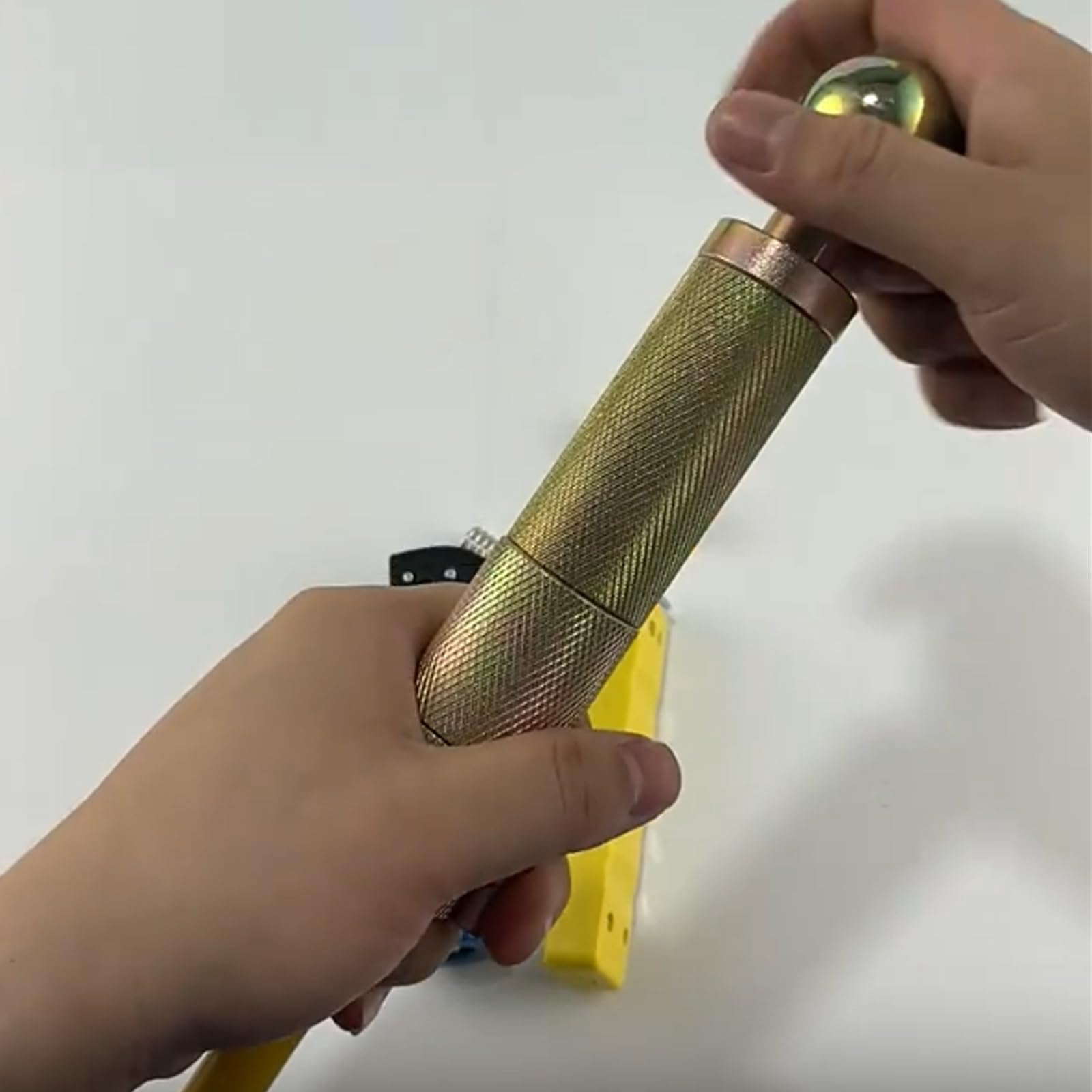 Creatore Di Interfacce Per Tubi Corrugati In Acciaio 1/2-3/4 Strumento Di Elaborazione Dell'Interfaccia Per Tubi Corrugati Generatore Di Onde Giunto A Soffietto Strumento A Bocca Piatta Da 20 mm