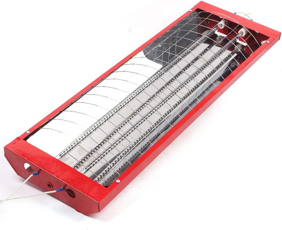 8 Set Paint Booth Heater, 2000W Infrared Dryer Spray Baking Booth Infrared Light