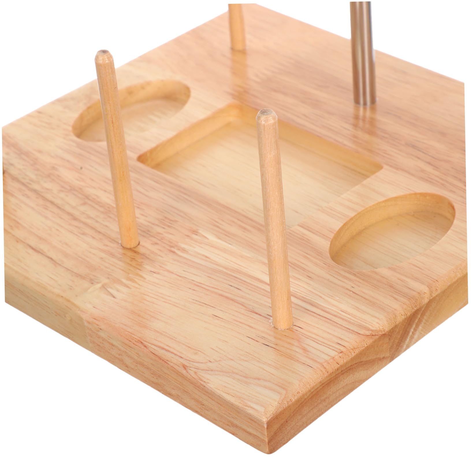 Uonlytech Portafilo in Legno per Rocchetti Portabobine per Cucire Contenitore per Filo da Cucito Organizzatore per Rocchetti di Filo Portarocchetto per Macchina da Cucire