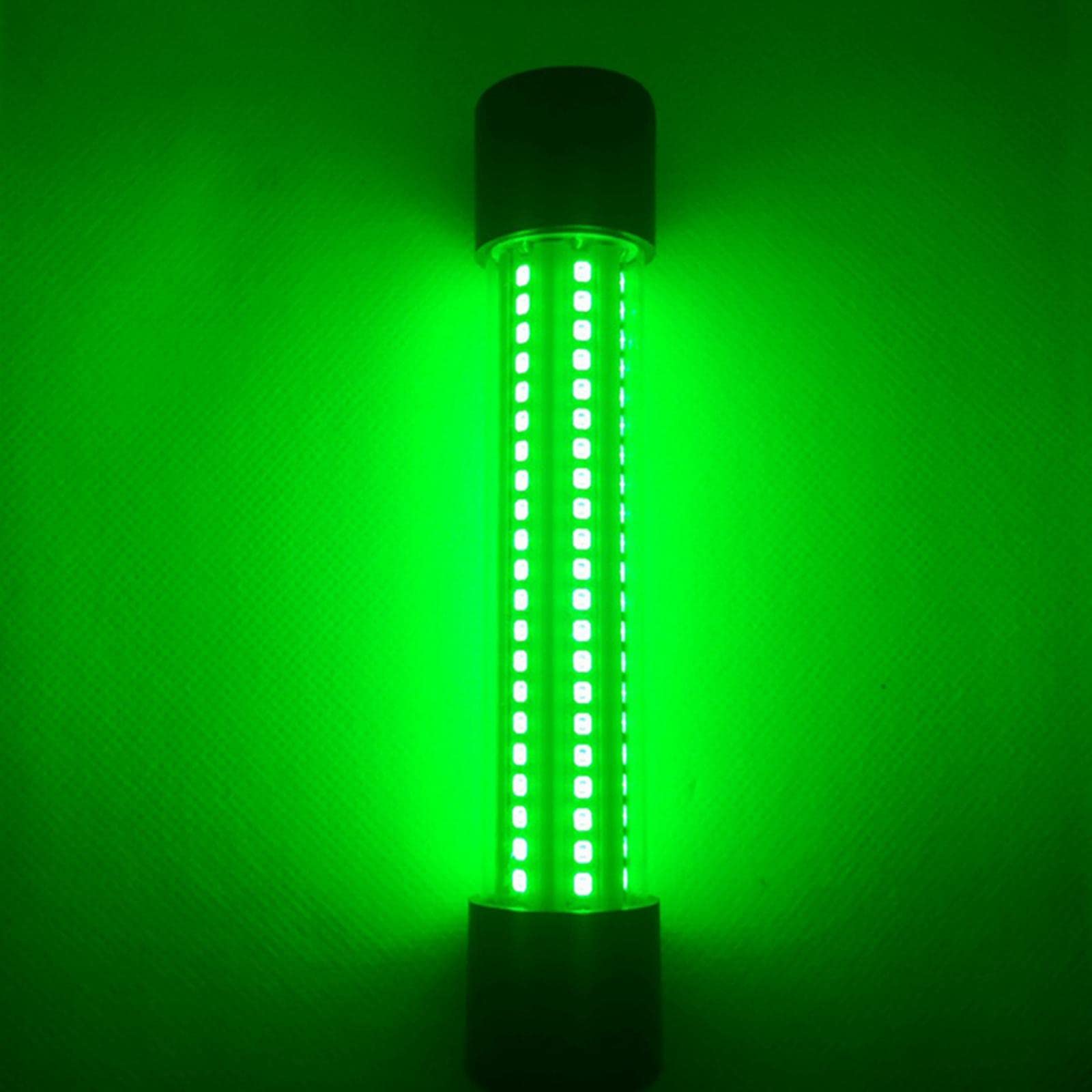 Luz LED para Pesca Profunda Señuelo Luminoso Sumergible Lámpara Visual Estroboscópica Atrayente de Peces Y Indicada para Pesca Noc, Verde