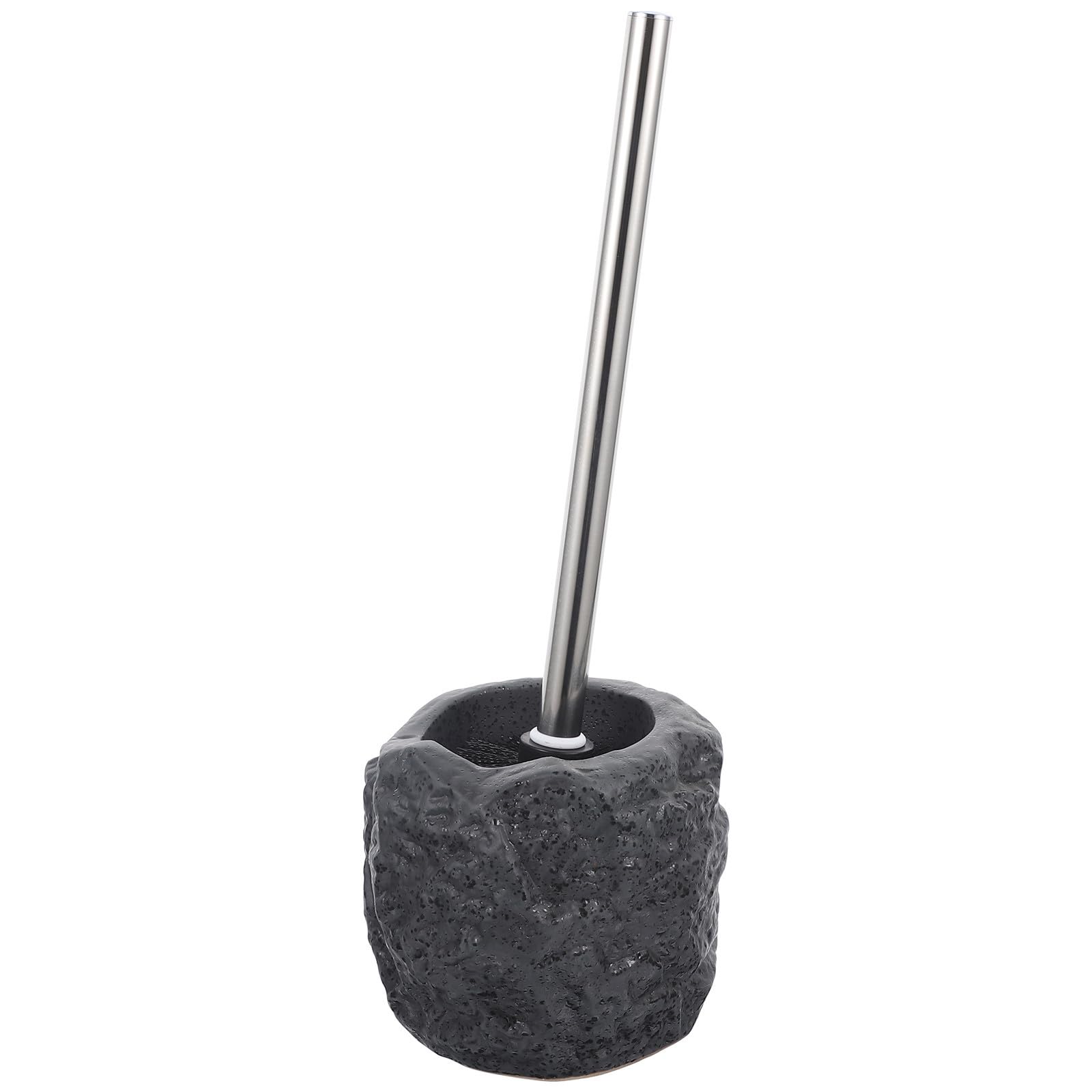 Brosse toilette pour nettoyage complet et support céramique durable pour bureau et commerce