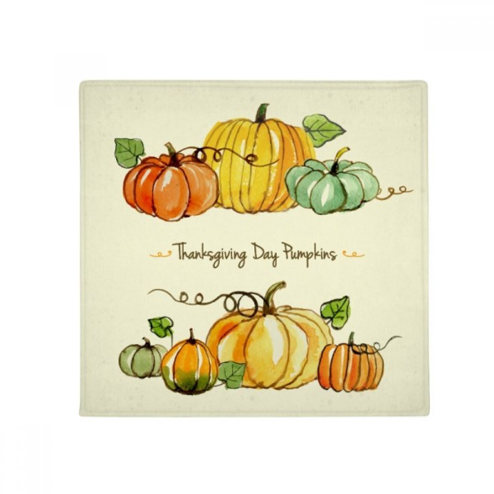 Tapis citrouille Thanksgiving antidérapant pour décorer votre cuisine cet automne