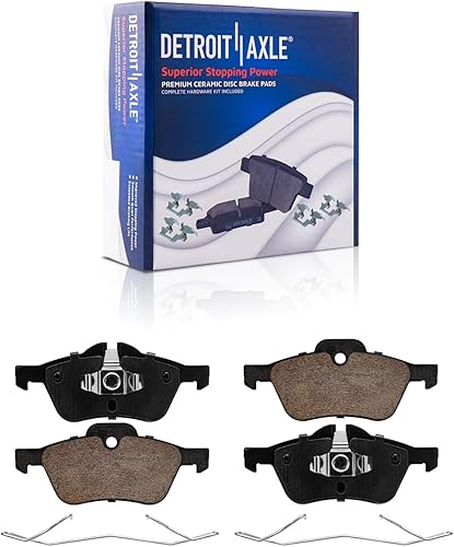Miniatura 195 de Detroit Axle - Kit de cubos de rodamiento de rueda delantera de 6 piezas para Dodge Dart 2013-2016, Chrysler 200 2015-2017, 2 cojinetes de rueda