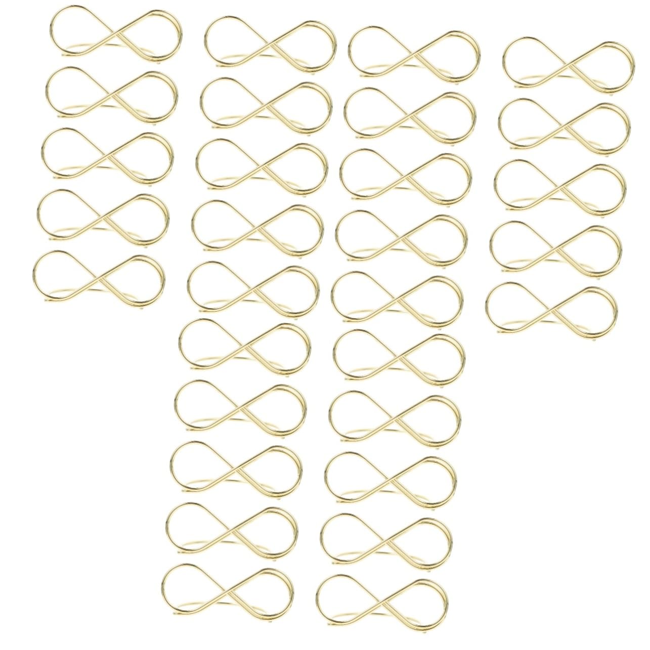 Operitacx 30stücke Metall Kartenhalter Für Tischdekoration Kreative Clip- Für Visitenkarten Tischnummern Und Memo-karten Für Hochzeit Party Und Bürodekoration