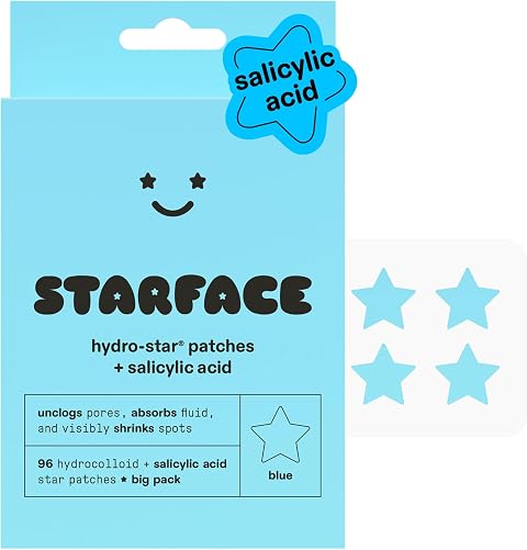 Starface Hydro-Star® Salicylic Acid Hydrocolloid Star Patch, 96 ct
