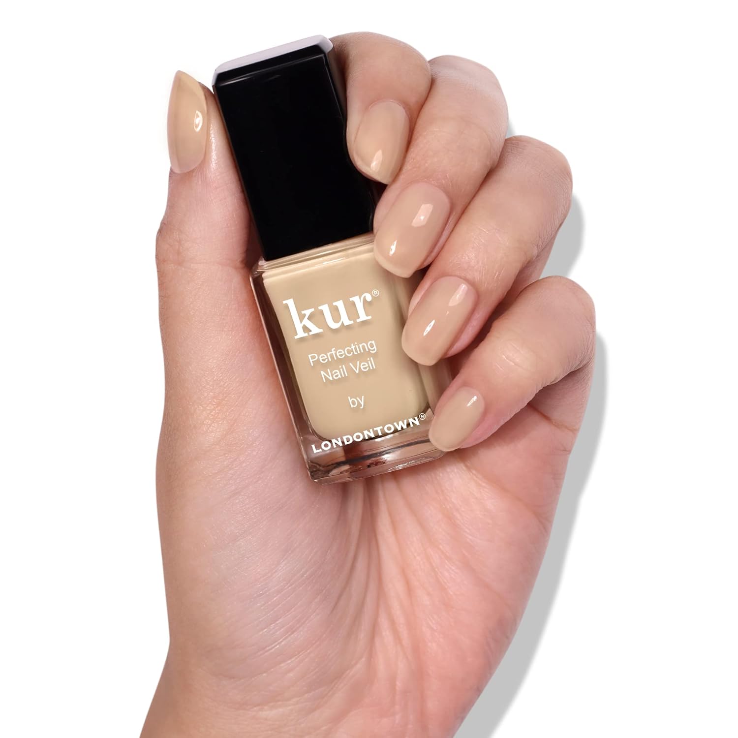 LONDONTOWN Nail Veil Enhancing Nail Care - Nail Protectant, Nail Strengthener, Natural Tint, Vegan and Cruelty-Free, Chip-Resistant - Image 3