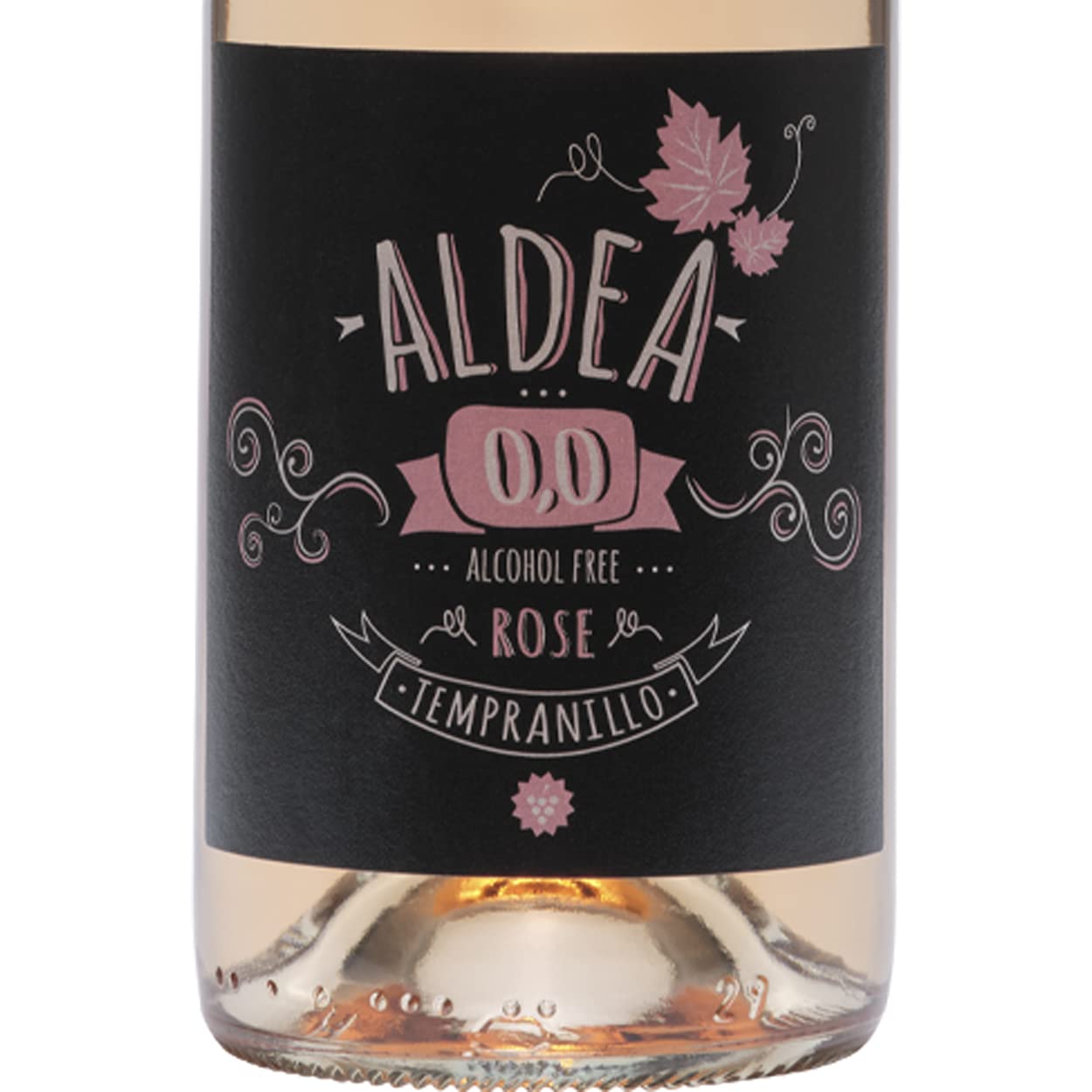 ALDEA 00 ROSADO TEMPRANILLO, VINO DESALCOHOLIZADO 75 cl (PACK 6 BOTELLAS, 450 CL)