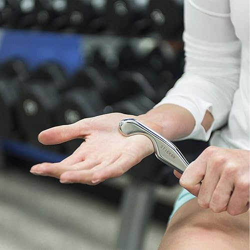 Miniatura 2 de Herramienta de masaje de raspado Gua Sha de acero inoxidable, herramientas STICKON IASTM, gran herramienta de movilización de tejidos blandos (forma