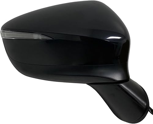 Spieg Reemplazo del espejo lateral del pasajero para Mazda CX-5 2015-2016 señal de giro LED con calefacción eléctrica PTM 6PIN (derecha)