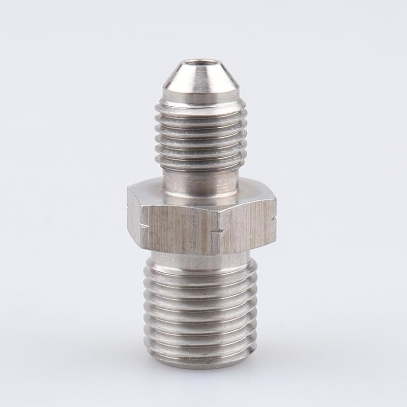Adaptador de freio em aço inoxidável AC PERFORMANCE -3 AN macho para M12x1.25 – 1 unidade
