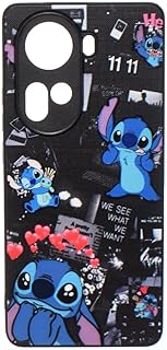 Boter. Plastic 3D Shockproof Back Case Designed With Raised Edge To Protect Camera lens Cute Cartoon Characters Printed Suitable For Oppo Reno 11 5G - Multi Color