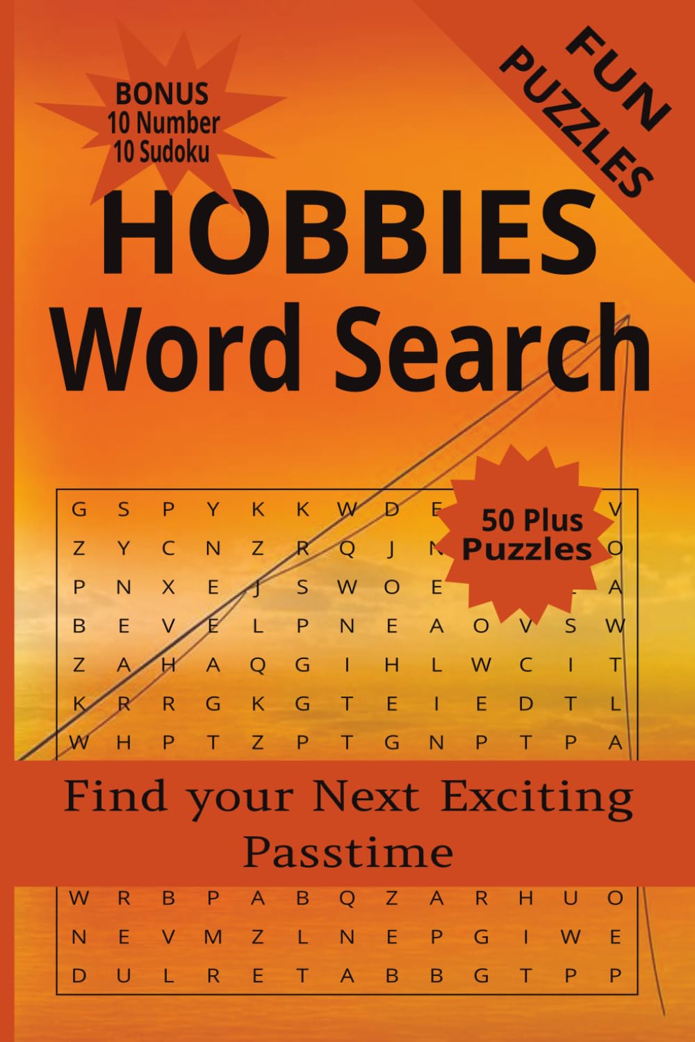 Hobbies word search: 60 Word searches of hobbies, activities and pass times, 6x9 inches, 122 pages, gift for all ages
