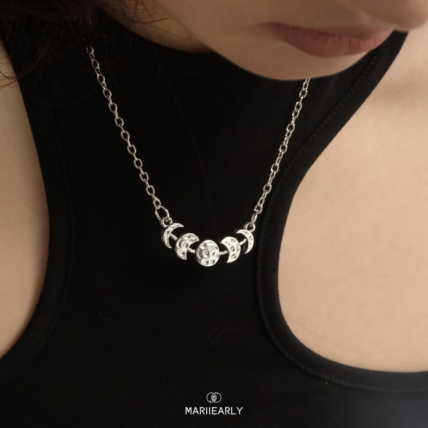 Mariiearly Wolf Necklace;Wolfs Head Pendant for Both Men and Women Viking Charm Accessories Viking Stuff Therian Jewelry Gifts - Image 3