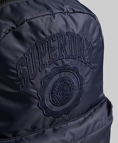 Miniatura 4 de Superdry Mochila unisex con diseño de código Montana para hombre, diseño de cinco bolsillos, azul marino (Deep Navy), talla única , Mochilas tipo