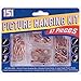 Price comparison product image 151 Picture Hanging Kit 87 Piece Including Hooks Nails Brackets & Wire