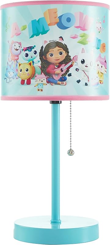Idea Nuova Lámpara de mesa para casa de muñecas Gabby's Stick para niños con cadena de tracción
