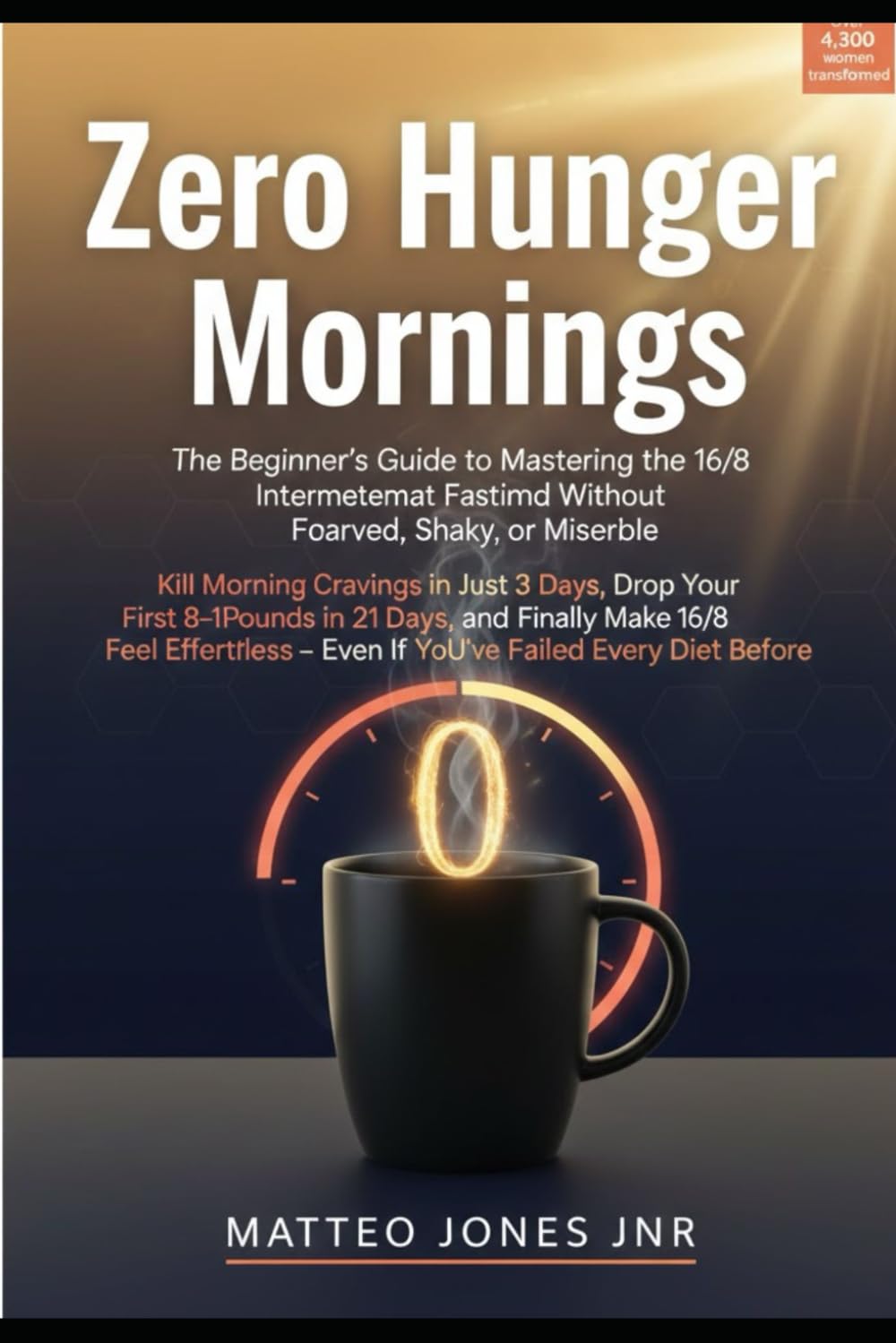 Zero Hunger Mornings: The Beginner’s Guide to Mastering the 16/8 Intermittent Fasting Method Without Feeling Starved, Shaky, or Miserable