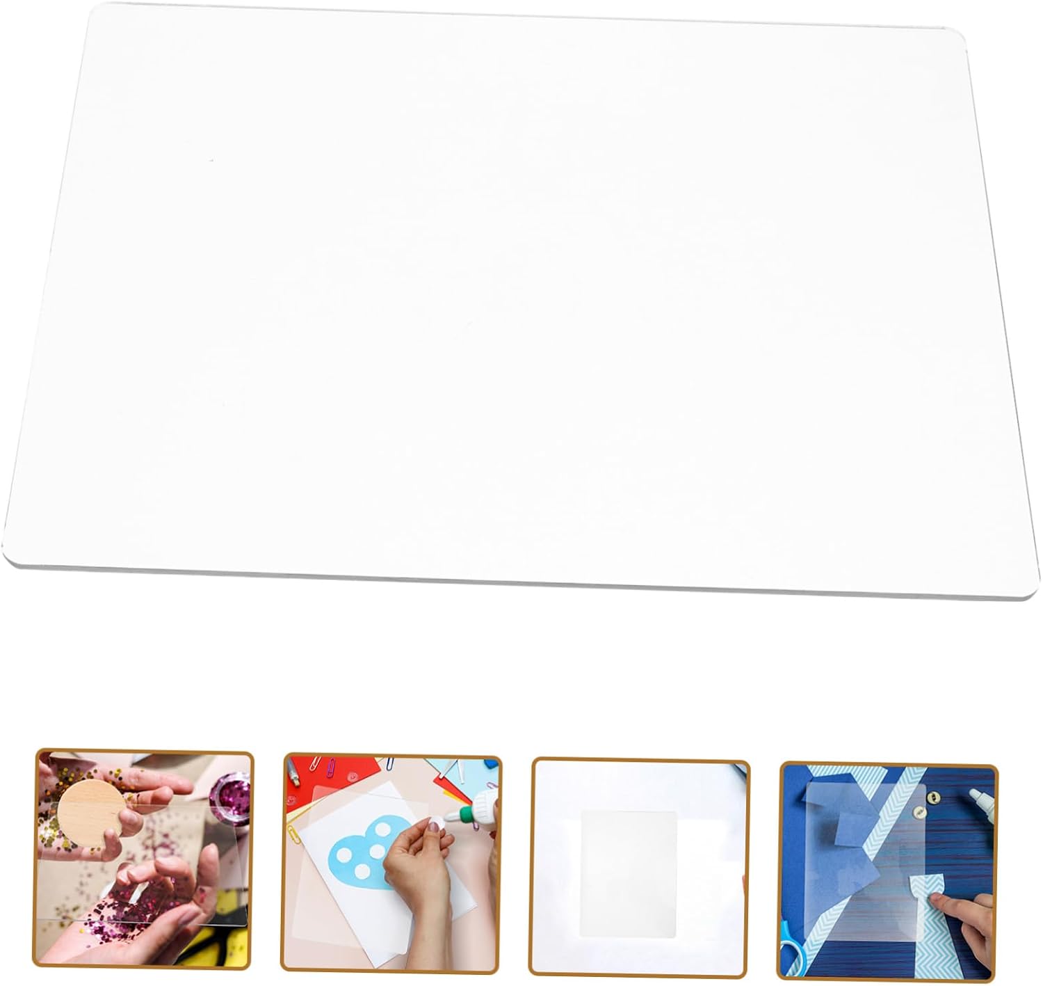 OHPHCALL DIY Embossing Mat Cutting Dies Plate for Scrapbooking Embossing Machine Backing Plate Embossed Replacement Pad for Crafts Lightweight Portable