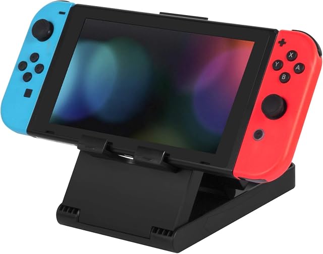 Stand for NS Switch / Switch OLED, Younik Adjustable PlayStand With 3 Height Settings, Foldable Non-Slip Stand for NS Switch / Switch OLED Console