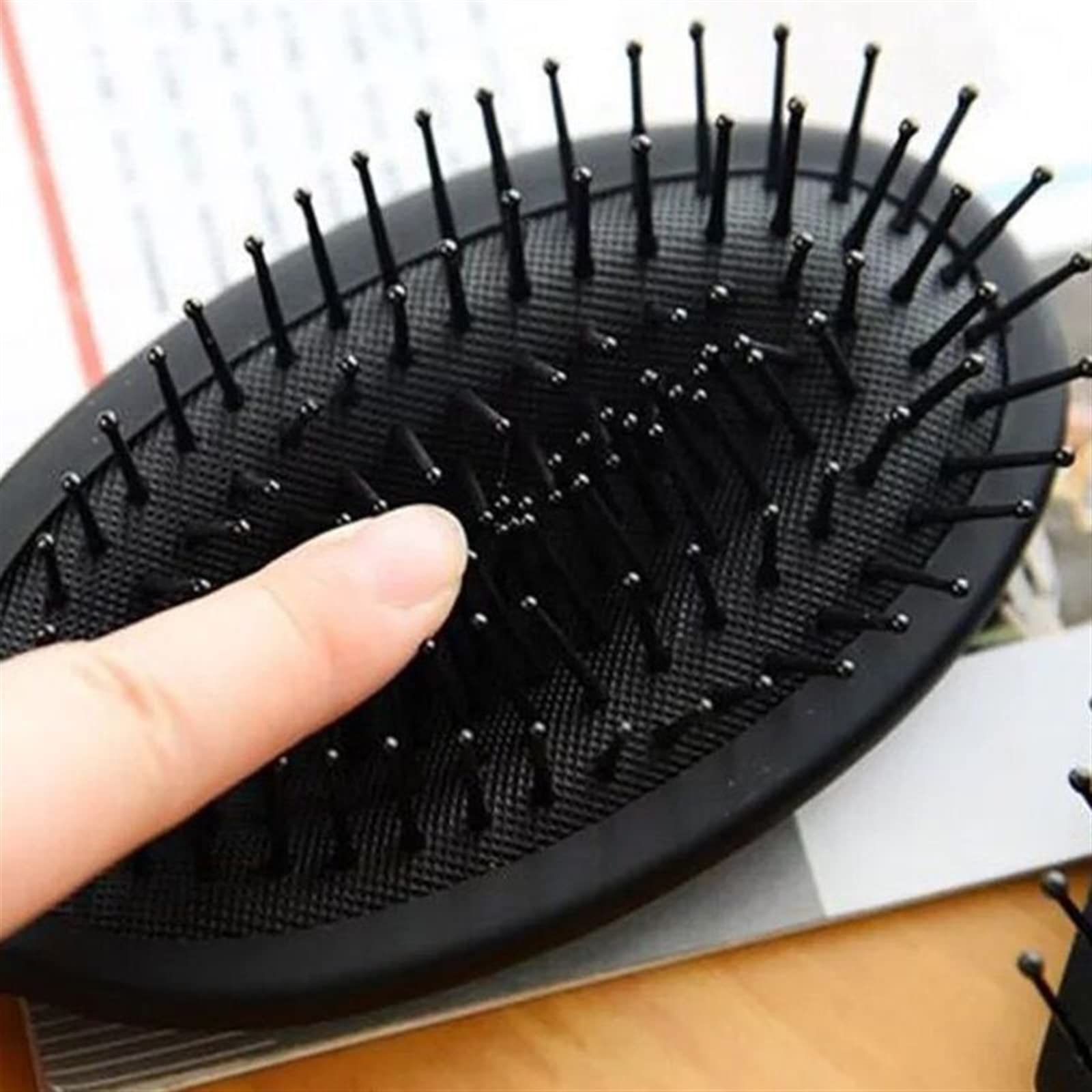 DieffematicSZ Grzebień Air Cushion Comb, Plastic Comb, Scalp Massage, Air Bag Comb, Curly Hair Comb, Rib Comb (Color : A)
