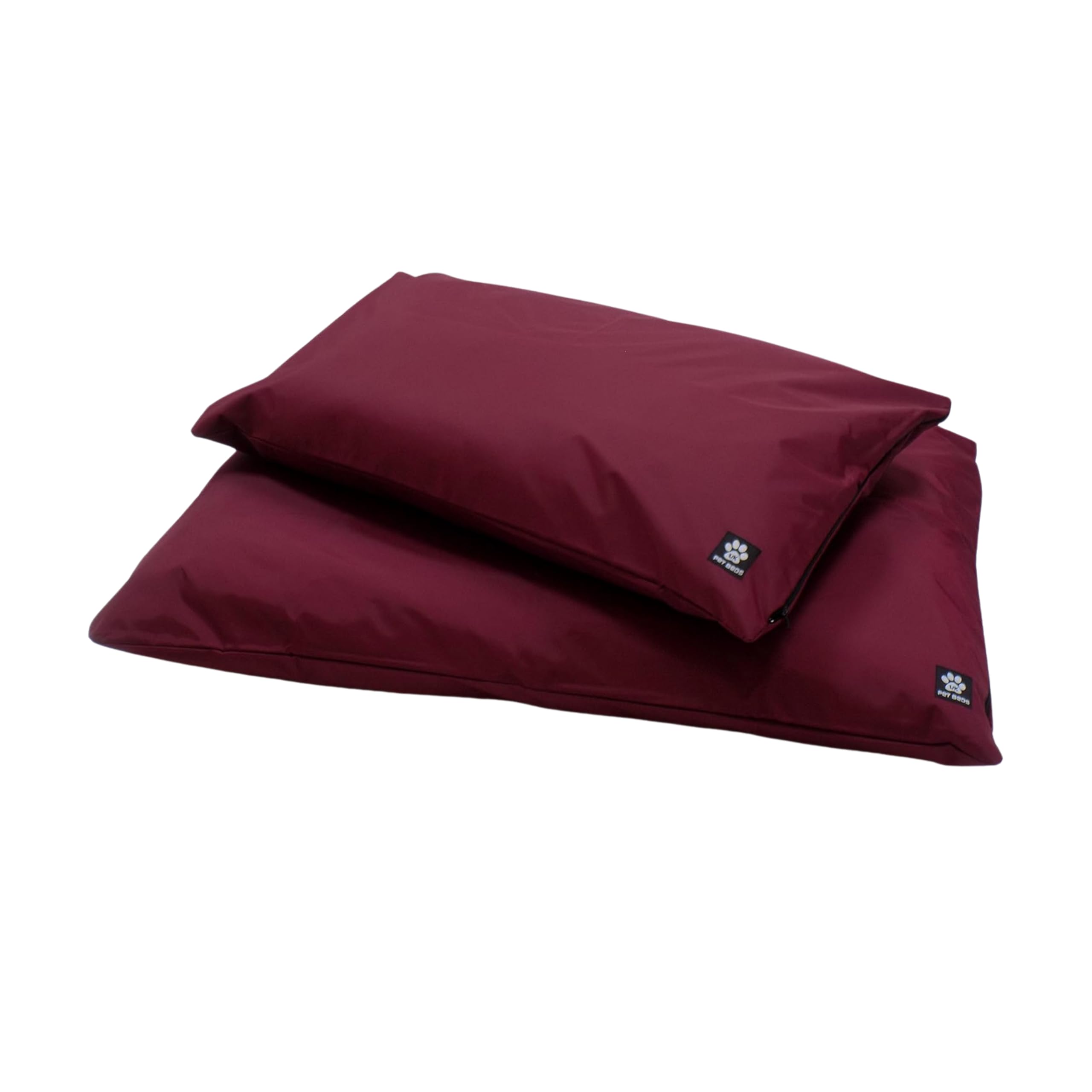 Replacement Dog Bed Cover - Heavy Duty Waterproof - - Easy Clean - Size Medium - Colour Maroon
