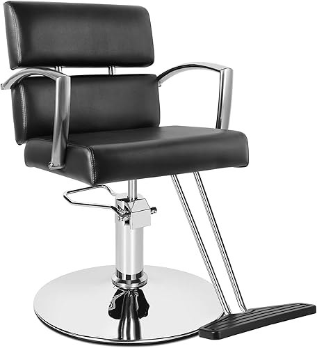 Eastmagic Silla de salón para estilista, silla de belleza hidráulica, silla de peluquería giratoria de 360 grados para corte de pelo (negro) disponible en Yaxa Colombia