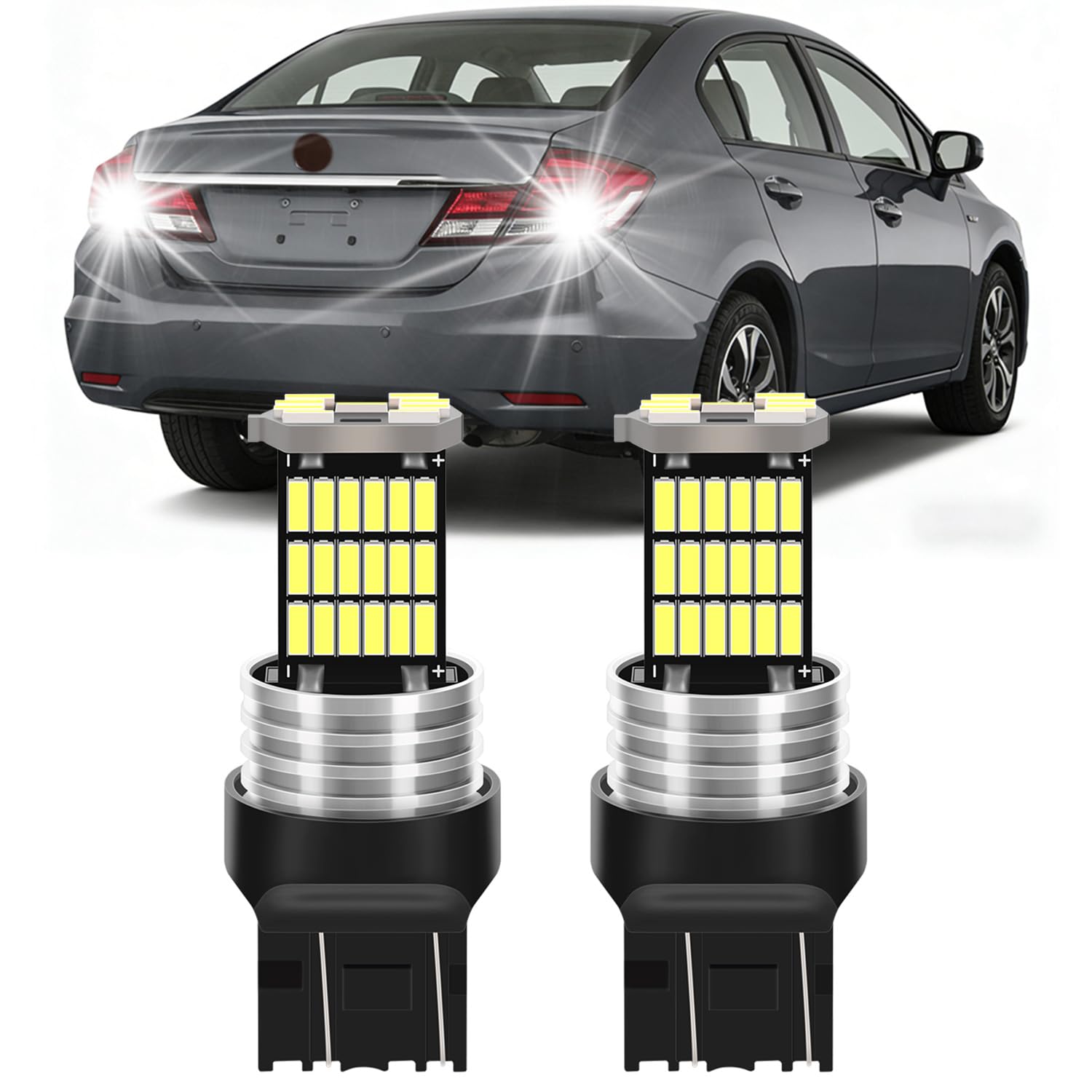 Photo 1 of Telligible 7443 7440 Brake Light for Honda Civic