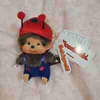 モンチッチ顔でかSSキーチェーン　てんとう虫 10個 モンチッチ 顔でかSSキーチェーン てんとう虫|【ぬいぐるみの