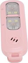 GOWENIC Personal Security Alarm Keychain, 130dB Loud Alarm with LED Light for Emergency, USB Rechargeable, , Compact Design Ideal for Running Cycling Night Safety (Pink)