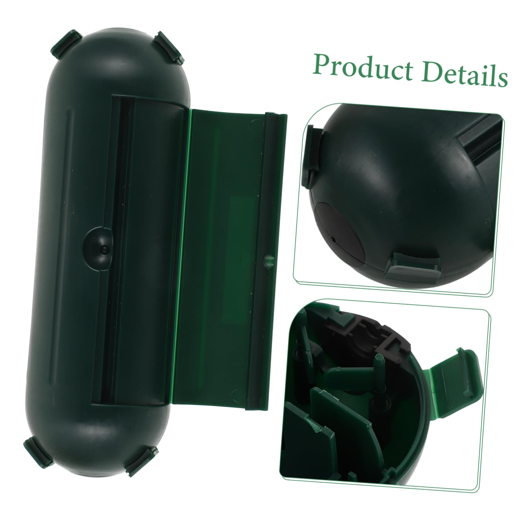 jojofuny 5 Juegos Caja De Conexión De Cable Enchufe Exterior Extensión De Poder Conectores Cable De Extensión A Prueba De La Intemperie Cajas Unión Metro Ojal El Plastico Green 2 Piezas X 5
