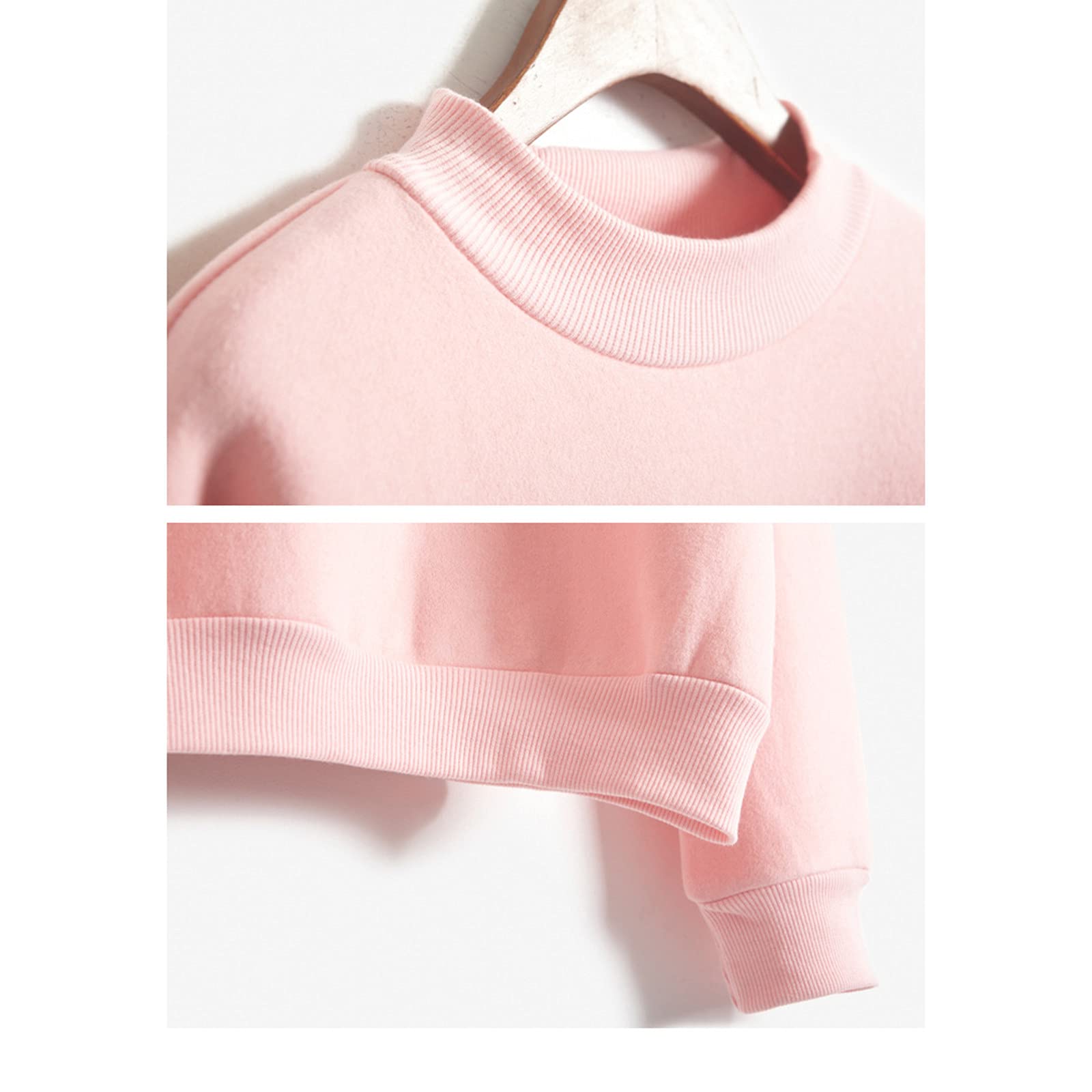Kobilee Felpa Donna con Zip Maglia Morbide Maglietta Maglione Curvy Manica Lunga Invernale Hoodie Sweatshirt Felpata Felpa con Cappuccio e Zip Cotone Felpe Elegante Leggero