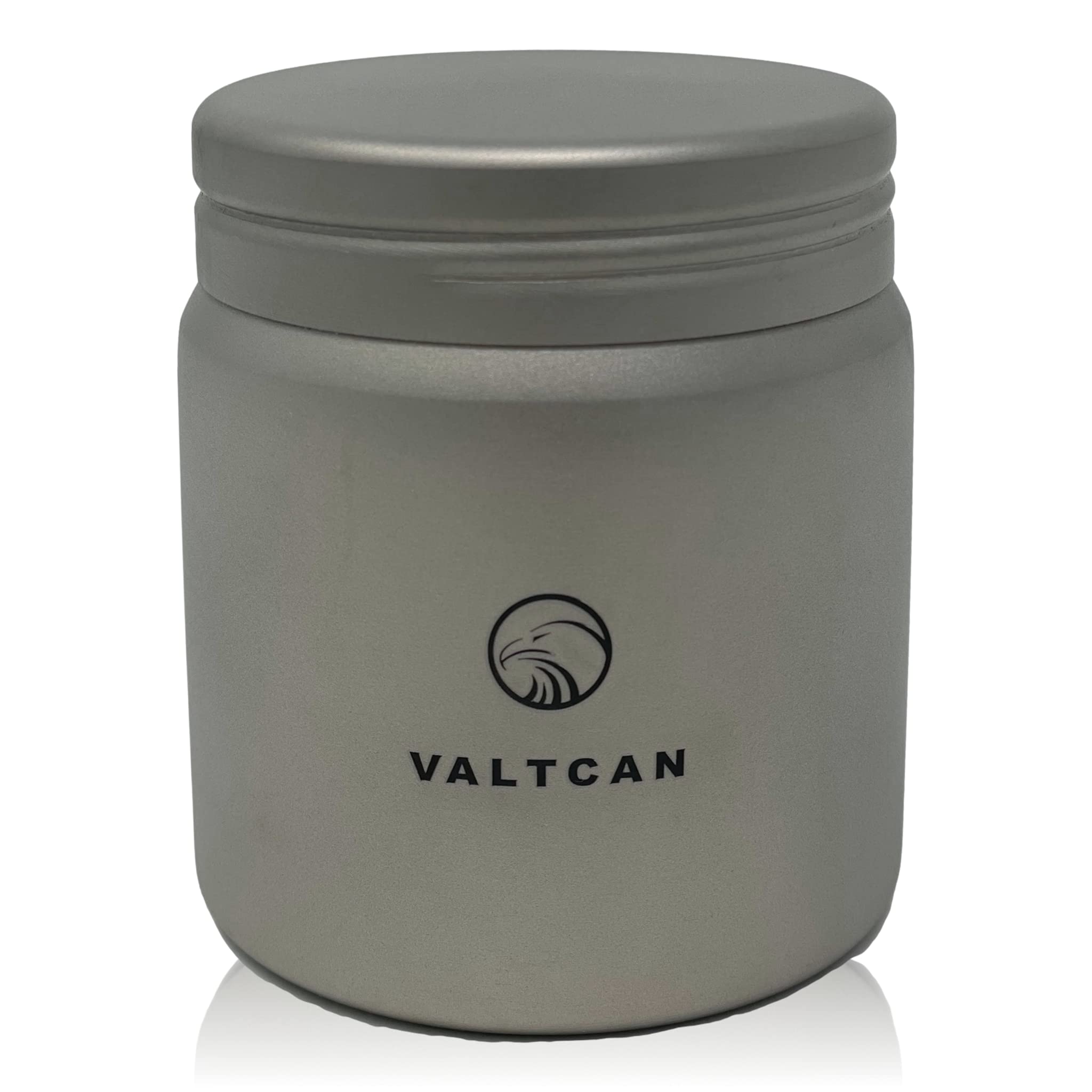 ValtcanTitanium Canister for Tea Sugar Salt Toothpicks Storage Stackable Case Lid