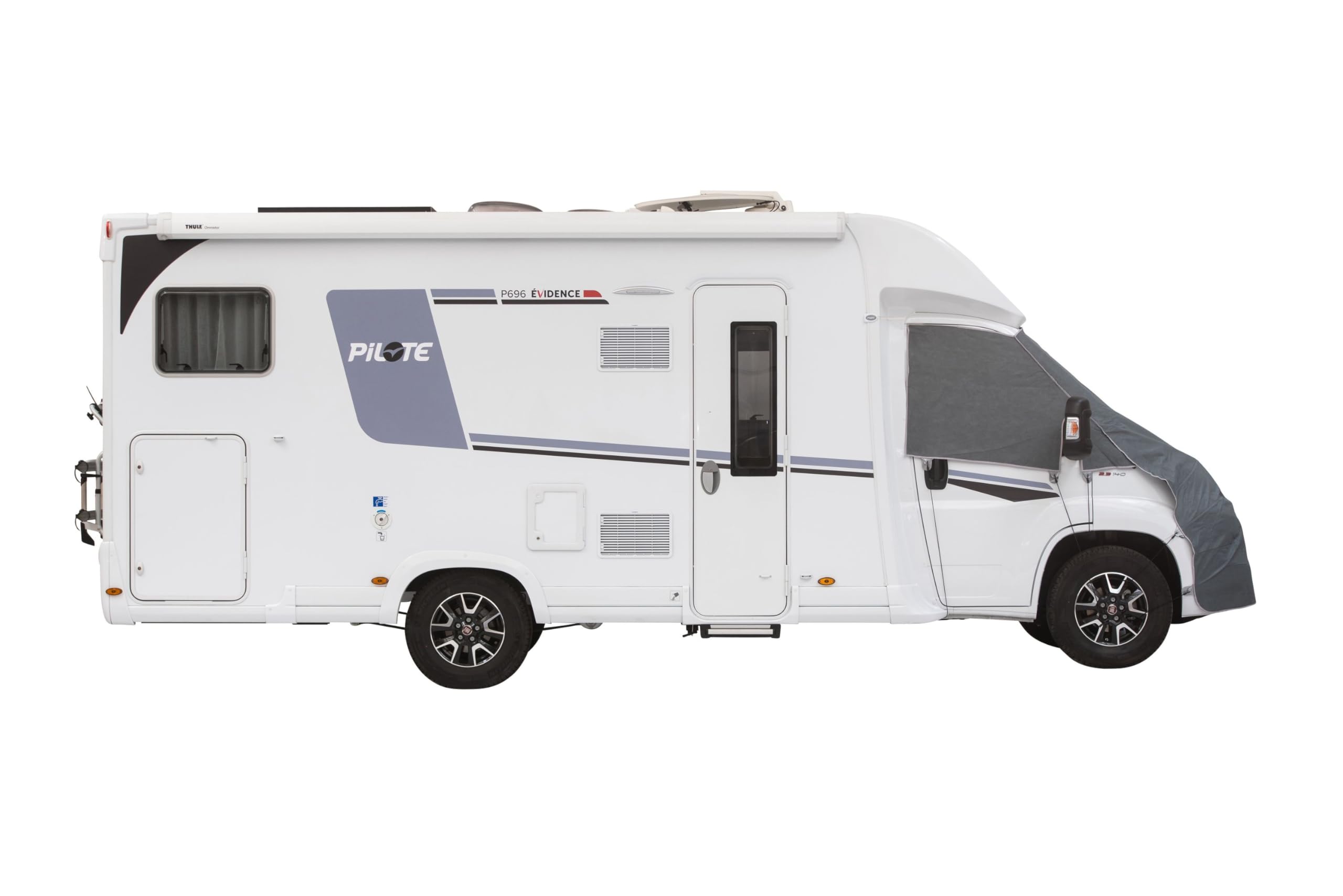Hindermann Bâche de Protection Wintertime pour Cabine de Camping Car, Neutre