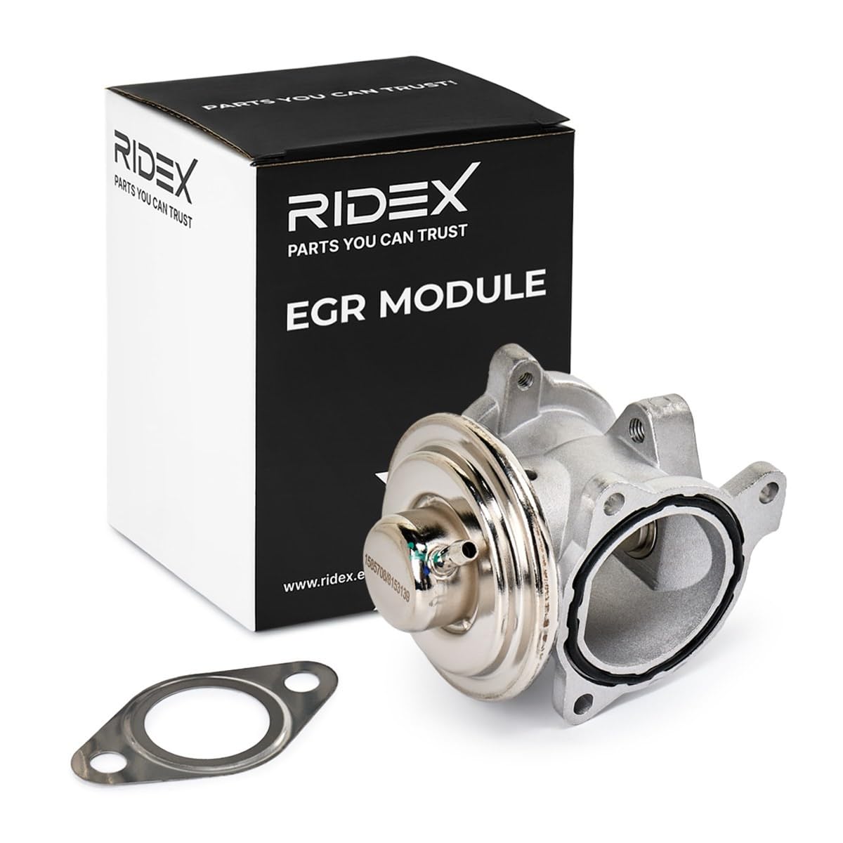 RIDEX 1145E0045 Valvola EGR pneumatico con guarnizione Compatibilità con VW POLO 9N