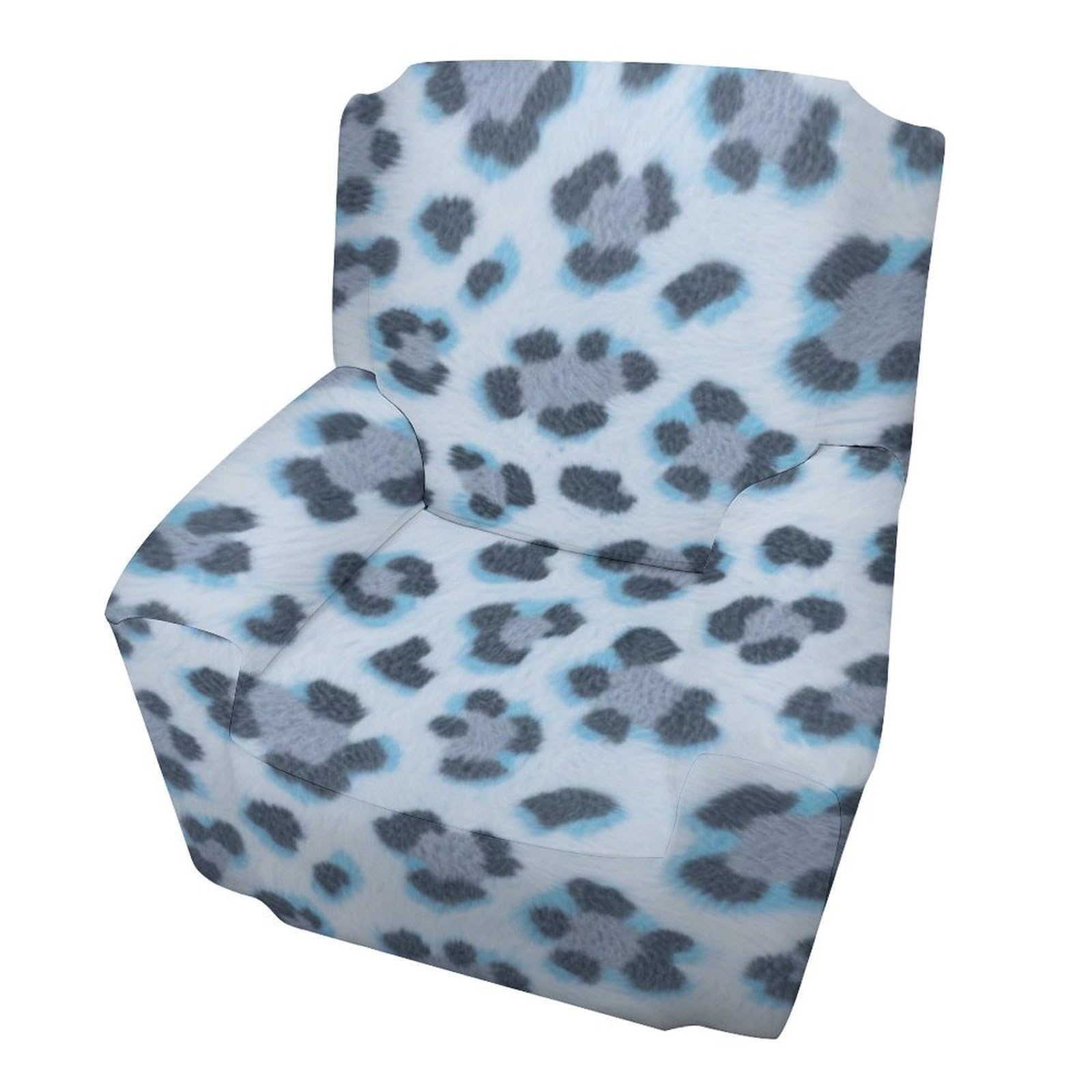 Fekiloot Style Ice Snow Leopard Print Couch Cover Sofa Cover Sofa Slipcover