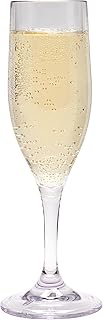 G.E.T. SW-1401-1-SAN-CL-EC BPA-Free Shatterproof Plastic Champagne Glass...