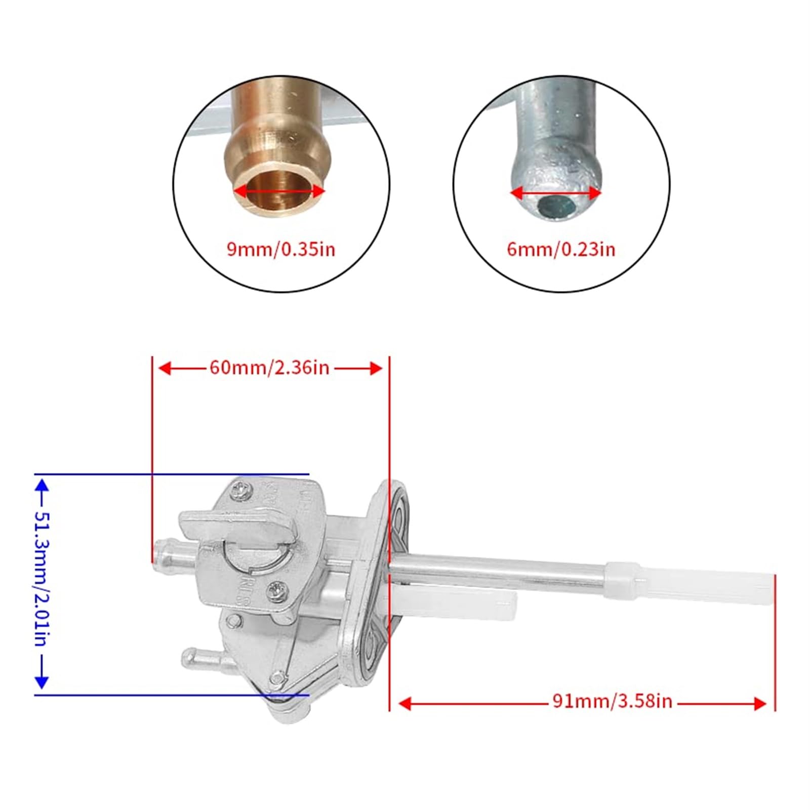 Zbiornik motocykla paliwo benzyna przełącznik zaworu Petcock dla DRZ400 DR-Z400S Z400SM 44300-29F20 44300-29F21 akcesoria Moto Przełącznik zbiornika paliwa benzyny