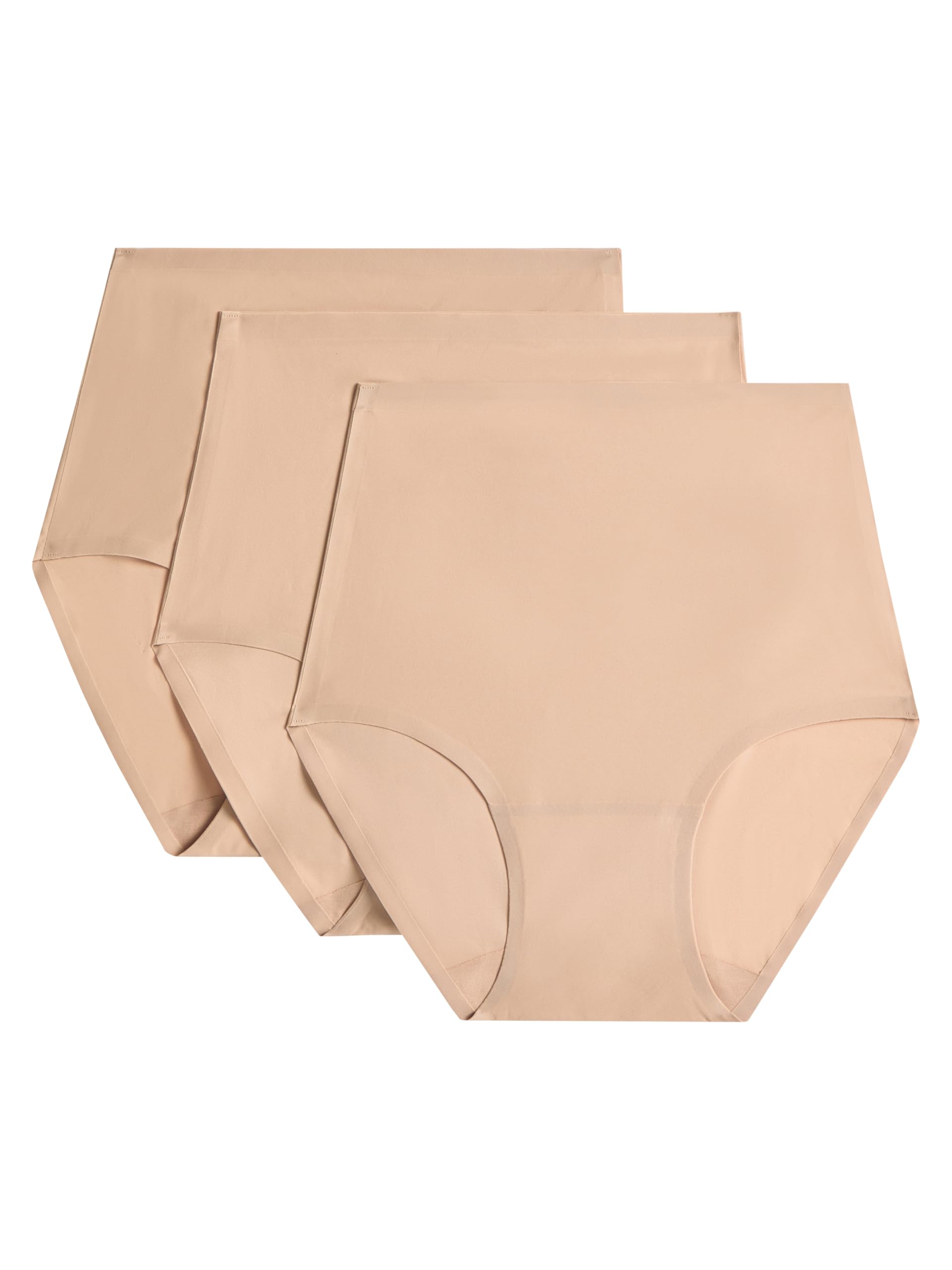 Chantelle Softstretch | 3Er-Pack Nahtloser & Nicht Abzeichnender Slip mit Hoher Taille, Auch unter Enger Kleidung, Ultrabequem & Leicht | Zweite Haut Dessous Damen | Einheitsgröße von 36 Bis 44