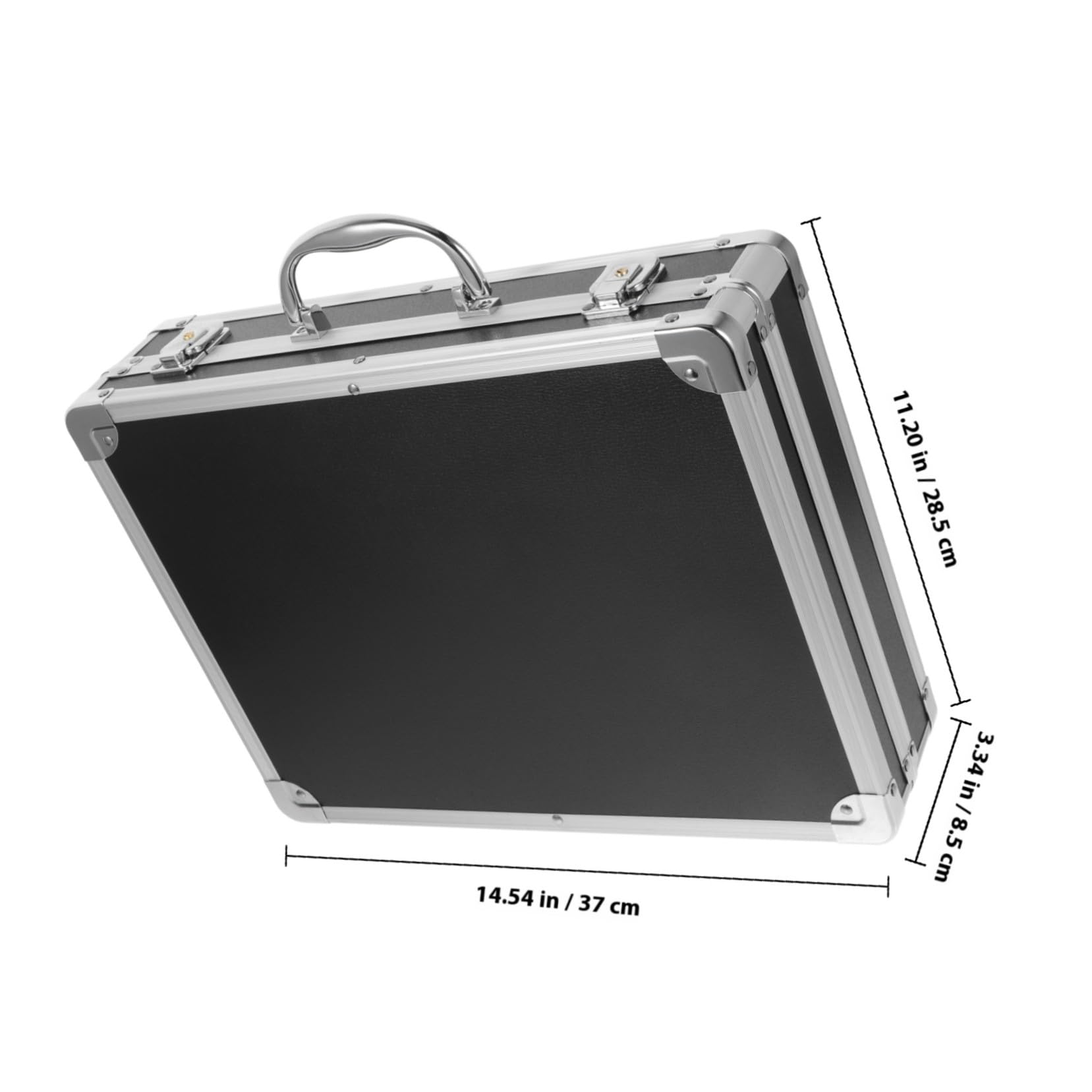 Toddmomy Valigetta in Lega di Alluminio Portatile Grande Capacità, Design Resistente e Custodia per Attrezzi per Workstation in Workspace