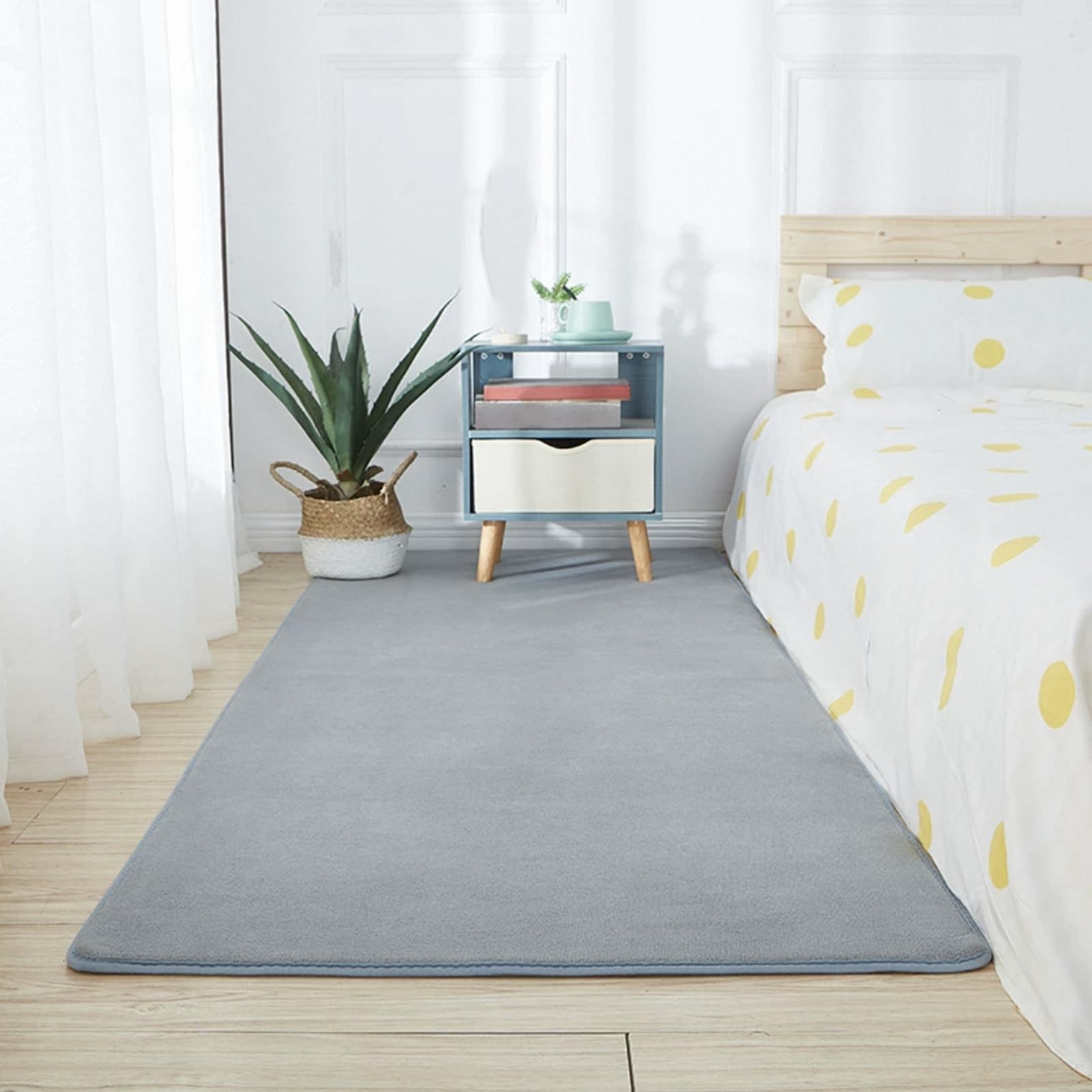 2cm Tappeto Gioco Bambini 120 x 180 cm Grigio Scuro Extra Spesso e Pieghevole, Antiscivolo Tappeto strisciante Ideale per Pavimenti e Box Neonato