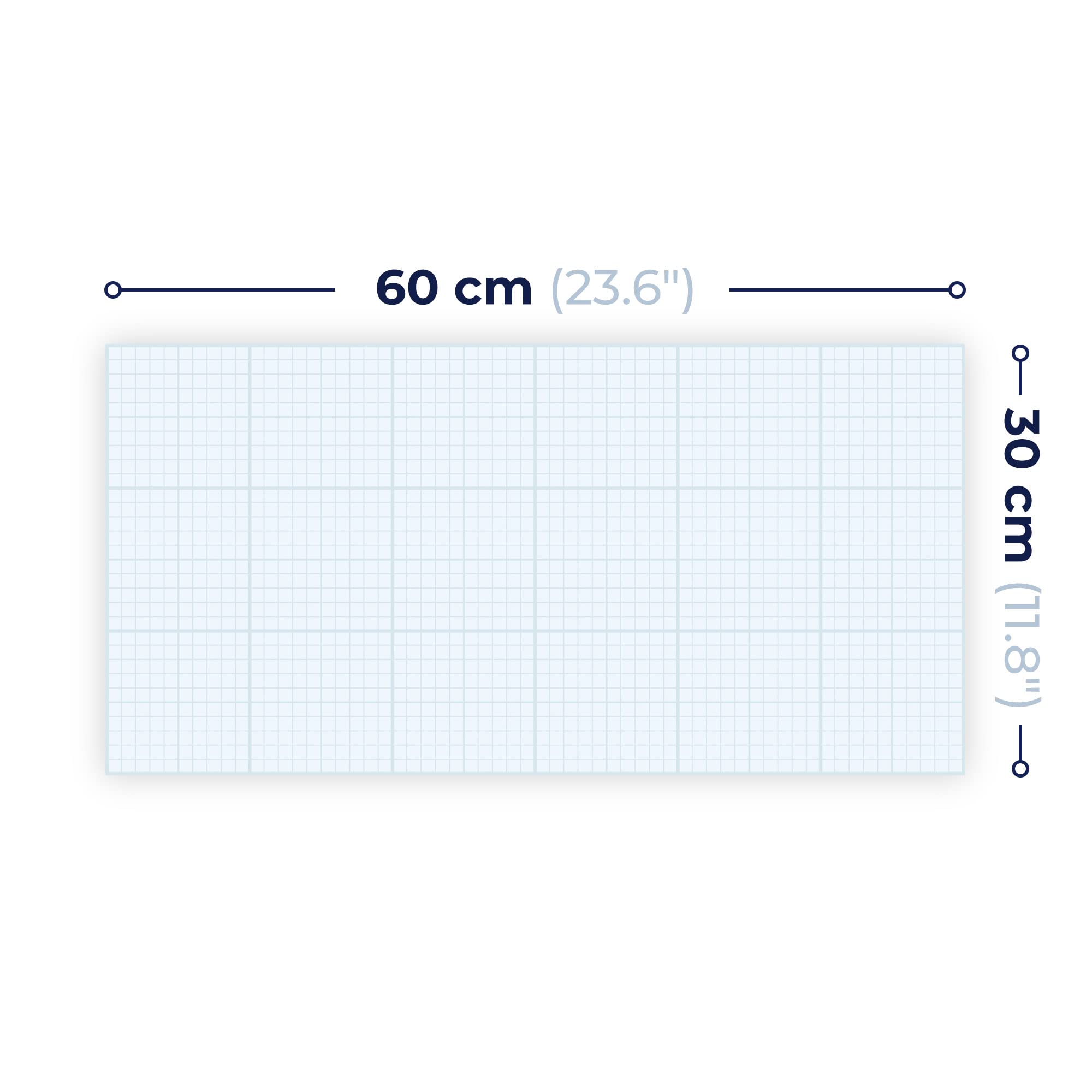 DEQORI Szklany zegar | pionowy 60 x 30 cm | kolekcja motywów abstrakcyjnych kształtów | duży zegar XXL ze szkła | cichy zegar ścienny do salonu i kuchni | nowoczesny zegar na ścianę