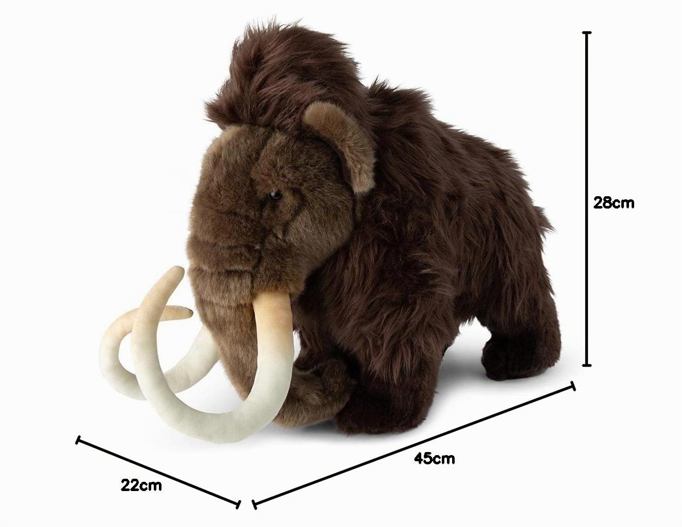 WWF Plüschtier Mammut, stehend (45cm)