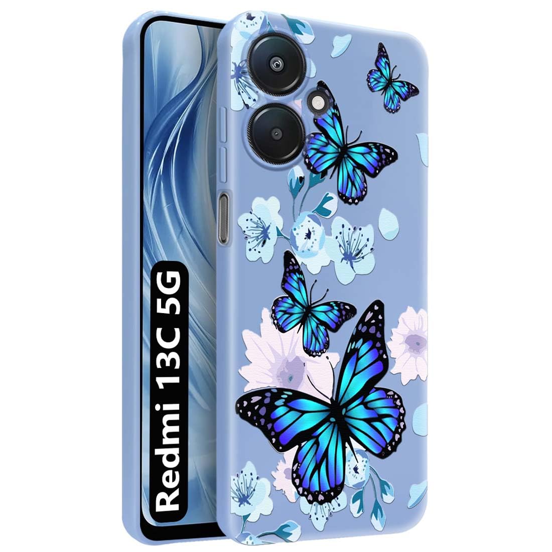 Fashionury Redmi 13C 5G Case Back Cover Shockproof Soft Silicon Glossy TPU | 360 Degree Protection| Camera Protection | Designer Stylish Cover for Redmi 13C 5G -MB001 (B0CV442333) Amazon Price History, Amazon Price Tracker