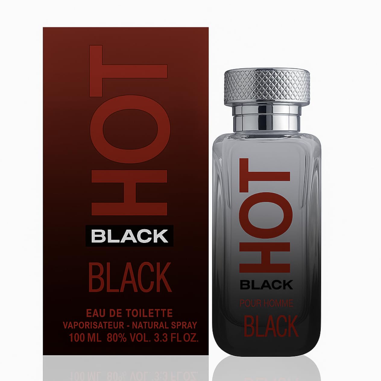 HOT Black Black perfume for Men | 100ML – Luxurious Mens Perfume with Captivating and Long-Lasting Fragrance | Gifts for Men