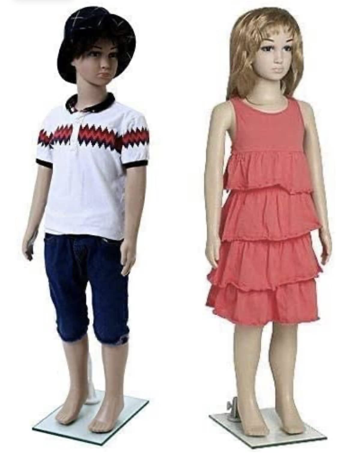 Sotofy Kids Straight Full Body Plastic Mannequin Dummy (Skin Colour, 3.5 ft) (Baby Mannequin) pack of - 1 (B0B63KS1D5) Amazon Price History, Amazon Price Tracker
